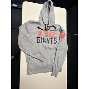 San Fransisco Giants '47 Brand Gray Pullover Medium Sweat Shirt Hoodie